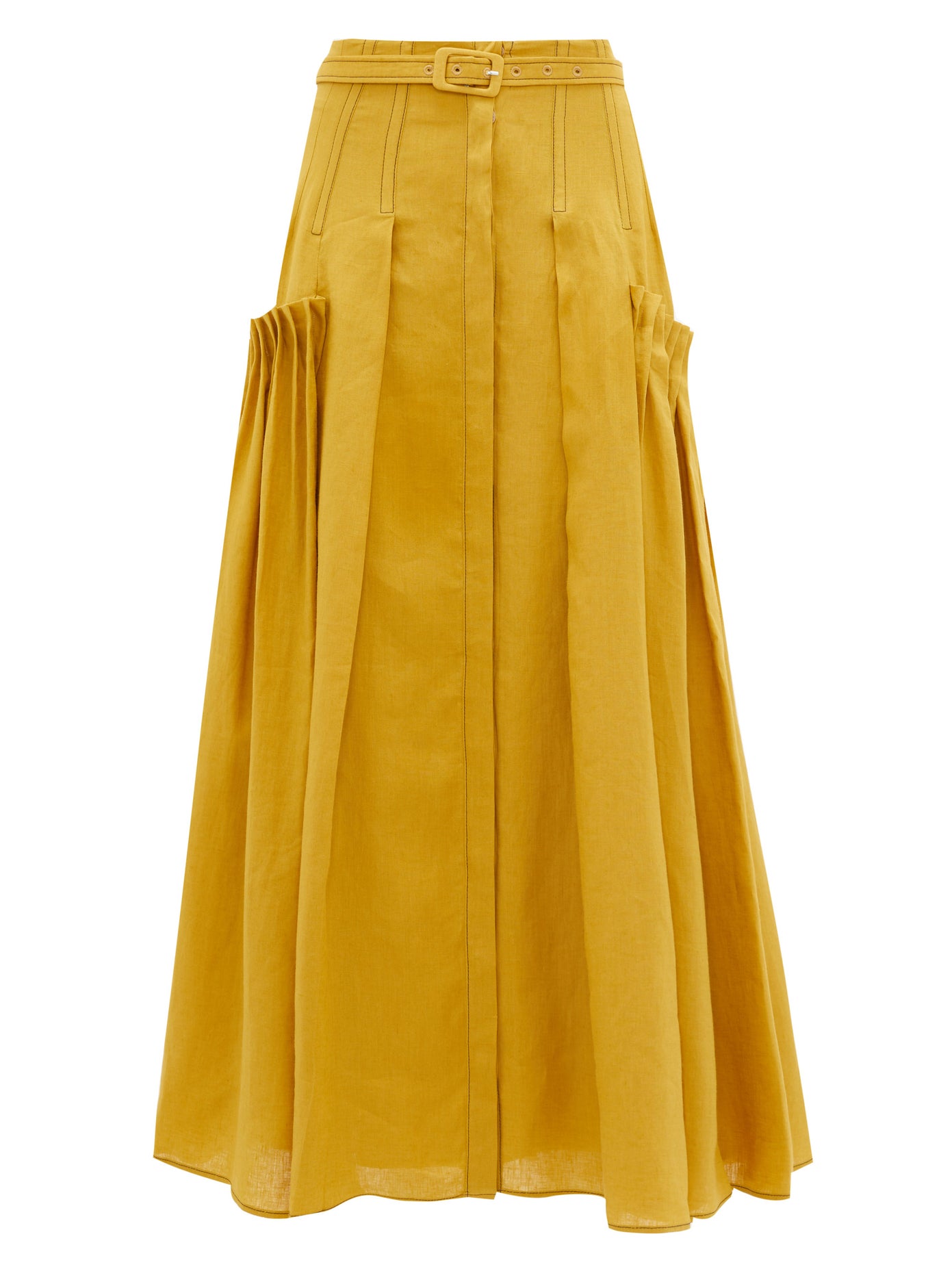 Желтая юбка: 12 модных образов с актуальной моделью на лето