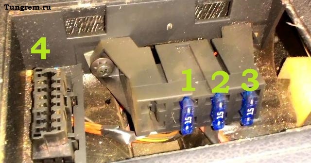 Назначение предохранителей Лада Калина