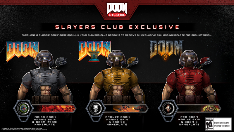 Уникальные скины в DOOM Eternal