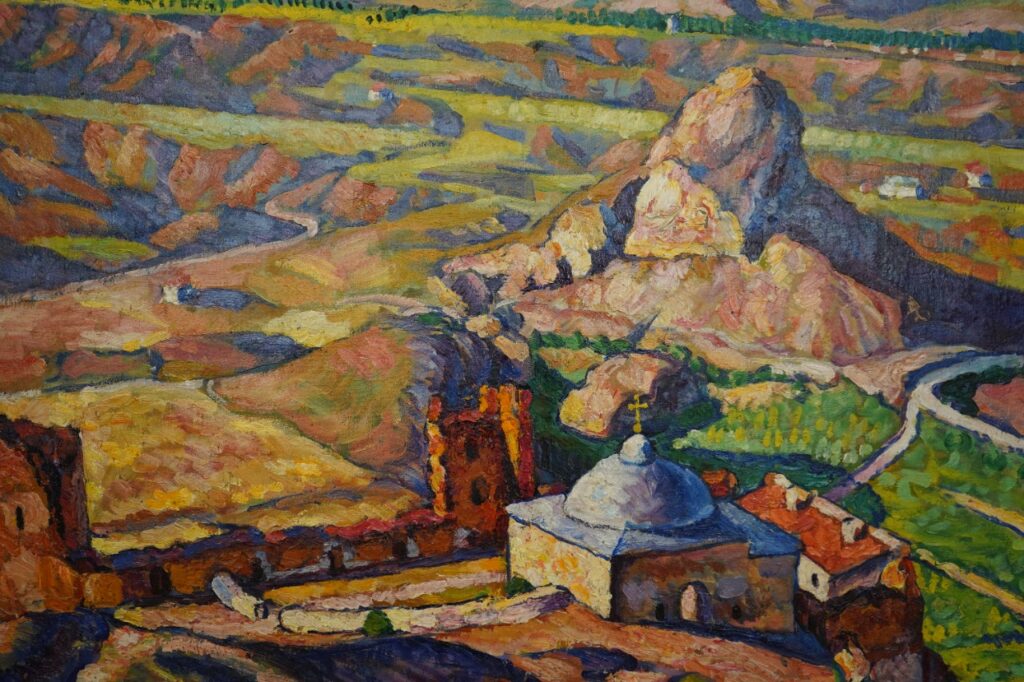 Рассказываем о картине «Вид Генуэзской крепости в Судаке» из Рязанского художественного музея