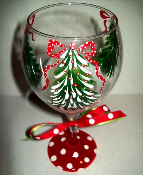 Новогодние бокалы