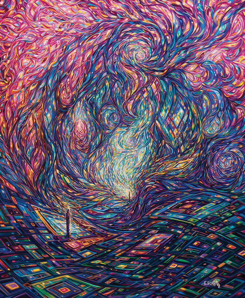 Живописная геометрия Eduardo Rodriguez Calzado Живописная геометрия Eduardo Rodriguez Calzado живопись