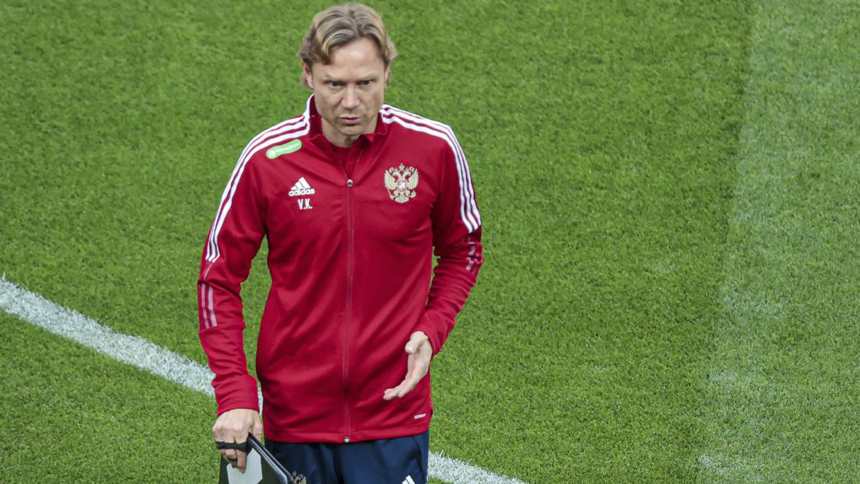 Валерий Карпин остался доволен игрой сборной России в матче против Словении