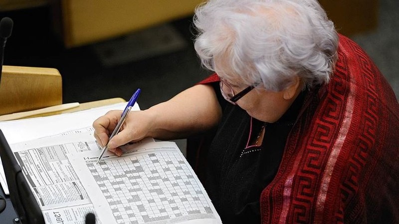 Сканворды тоже способствуют умственному развитию госдума, депутаты, жириновский