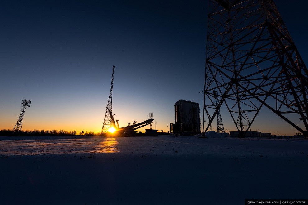 Старт ракеты «Союз-2.1а»