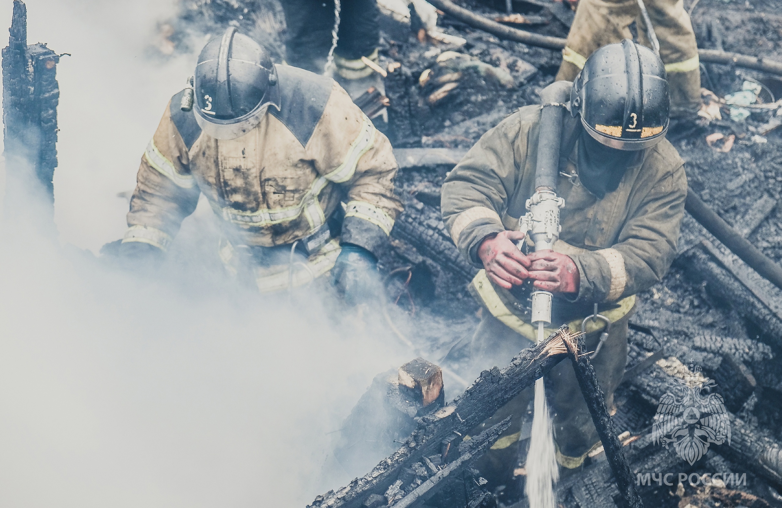 Сразу три пожара случилось в Кемерове в День Победы