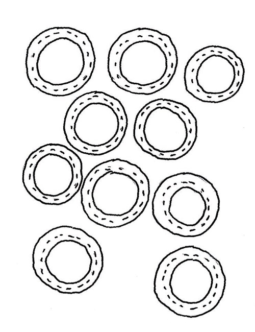 Гортензии, вышитые французскими узелками: как сделать объемный букет вышивка,рукоделие,своими руками