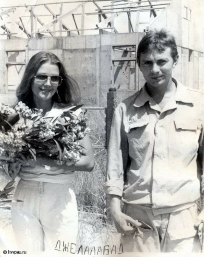 Ирина Алферова в Афганистане, 1985 год Ирина Алферова в Афганистане, 1985 год