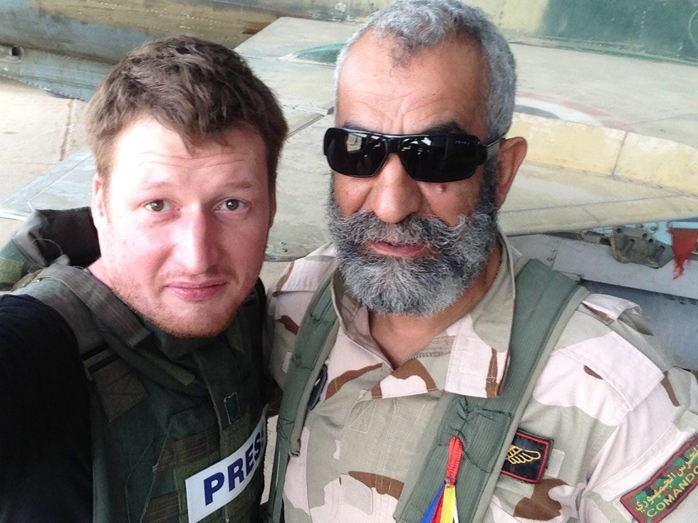 Семен Пегов с генералом Иссам Захреддином. Фото © L!FE
