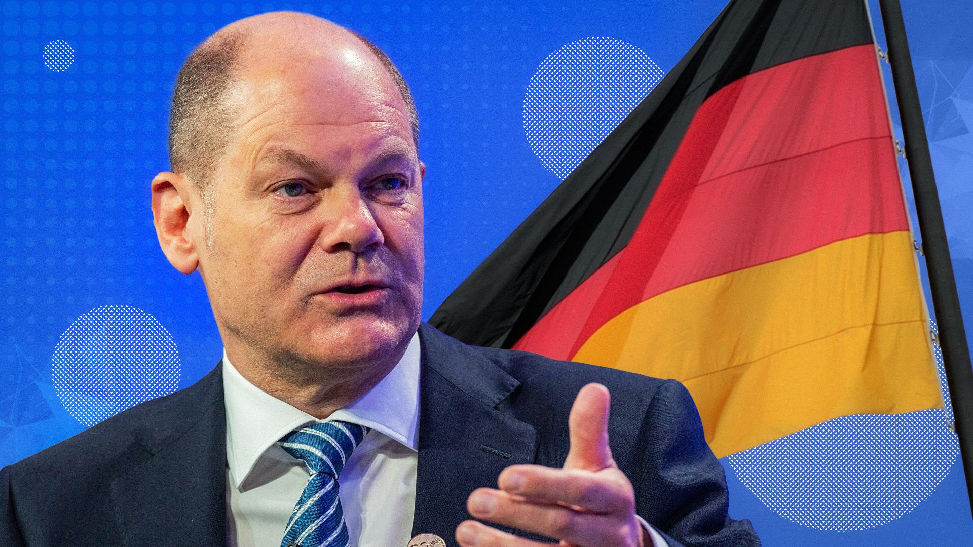 Кива спрогнозировал раскол Германии из-за слов Шольца о России