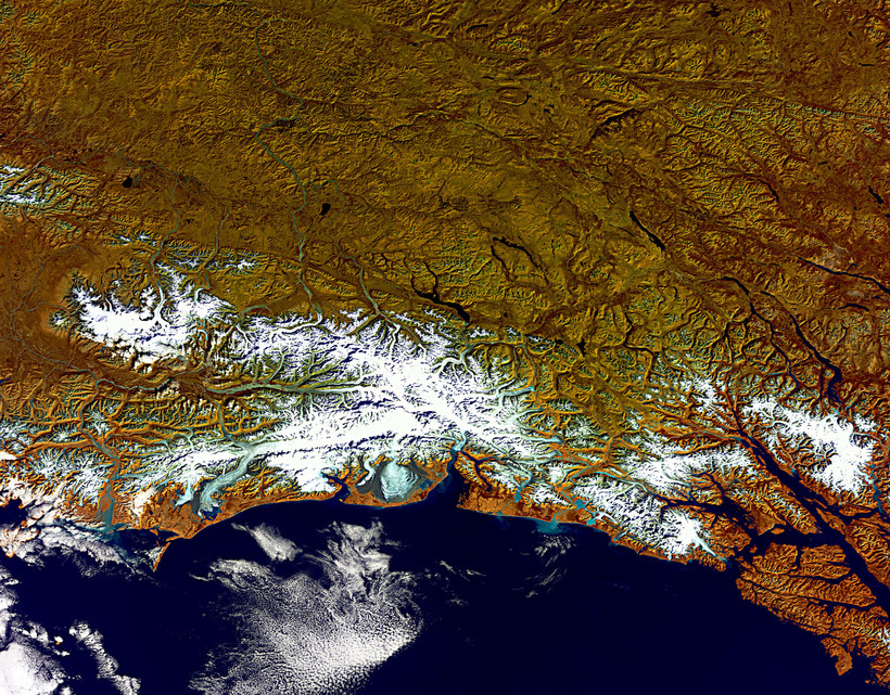 Маласпина — самый восхитительный ледник в Северной Америке 