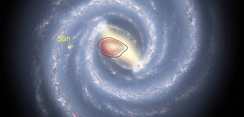 Останки чужой галактики в центре Млечного Пути