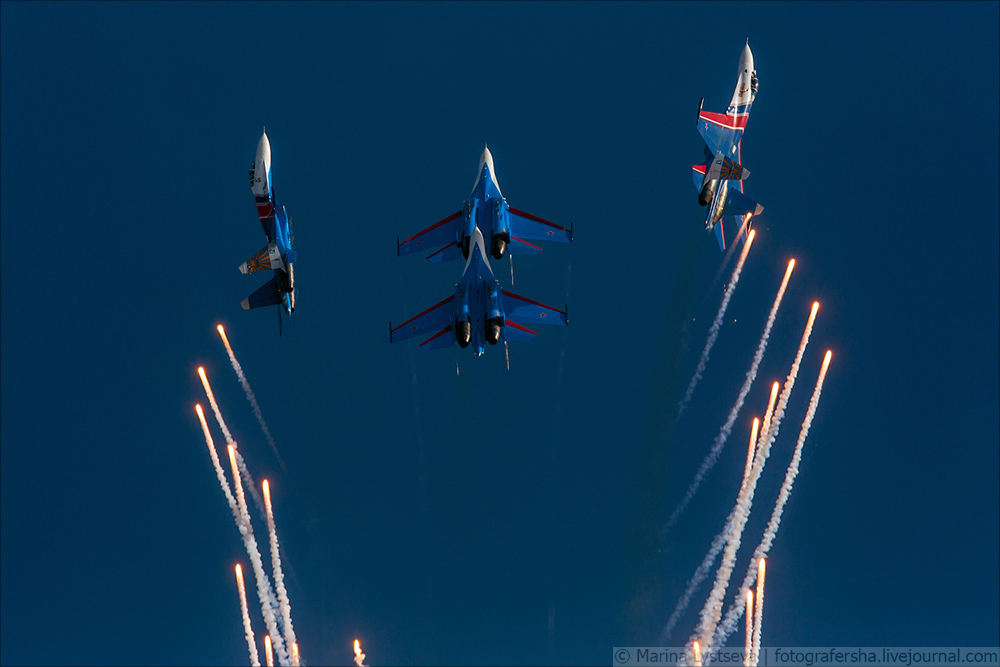 Русские витязи и Стрижи на China Airshow 2016