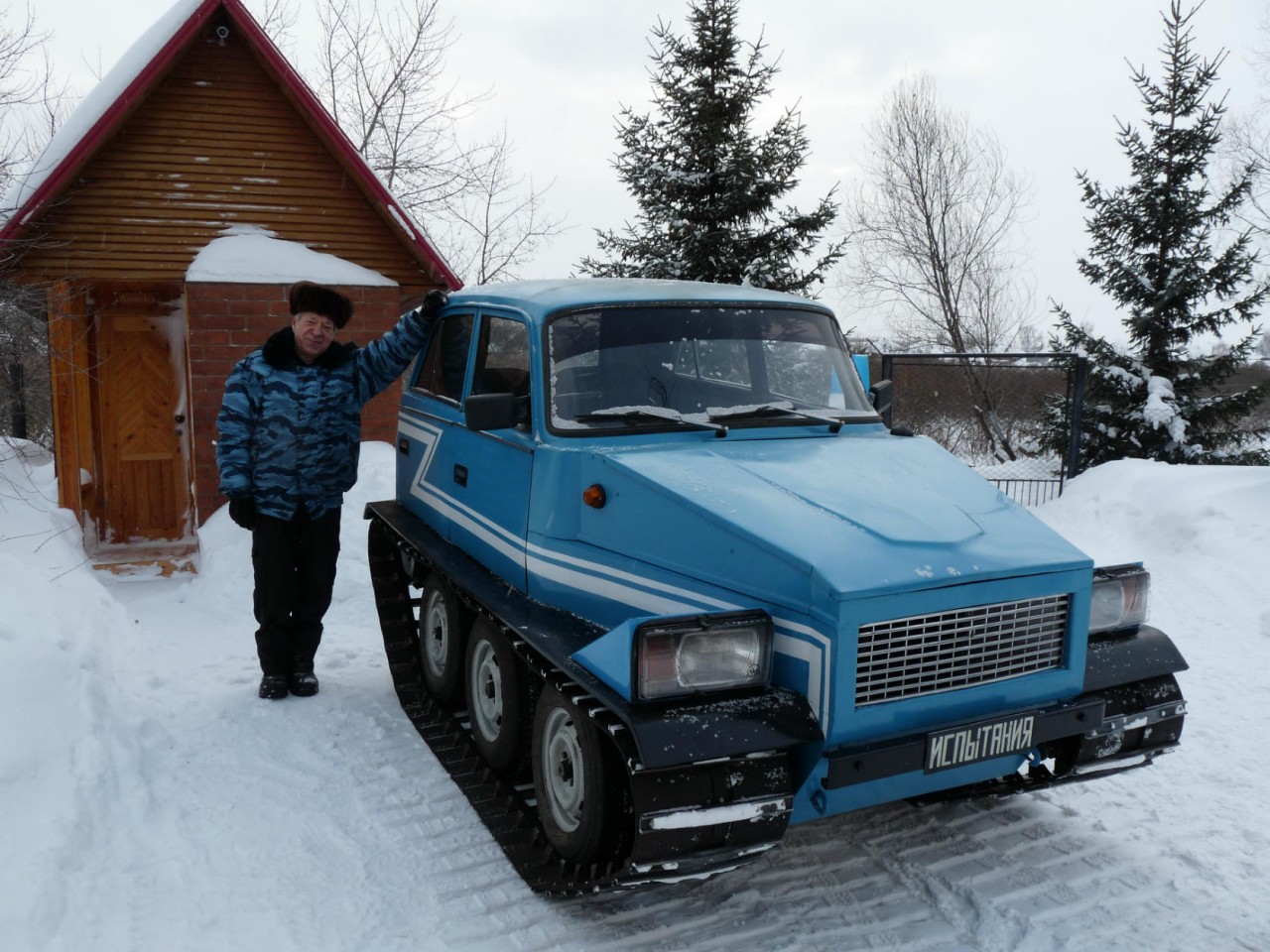 вездеход на гусеницах своими руками