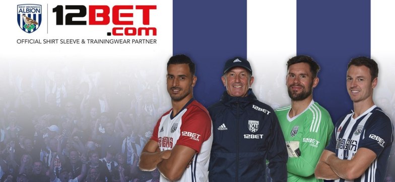 12Bet – официальный спонсор Вест Бромвич Альбион
