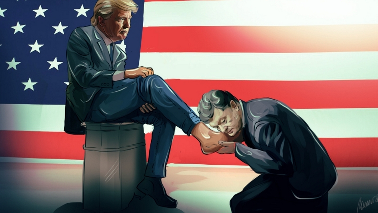 Трамп и порошенко прикольные картинки