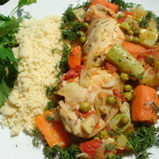 Курица по-мароккански (диетично и очень просто).