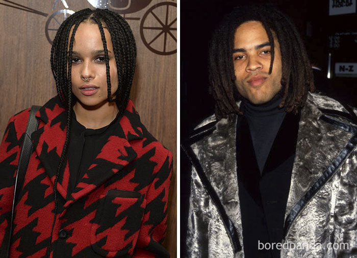 Zoë Kravitz And Lenny Kravitz At Age 26