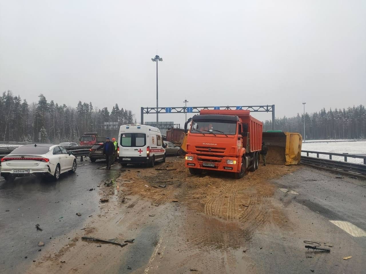 аварии на трассе москва питер