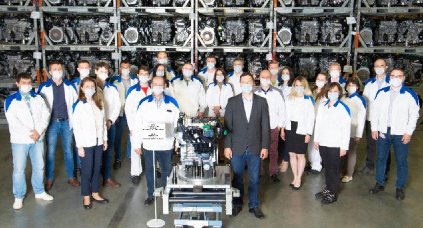Volkswagen Group Rus произвел 700-тысячный мотор на заводе в Калуге Автомобили