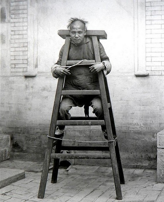 15 правдивых фотографий наказаний и казней, которые практиковались в Китае в XIX веке история, казнь, китай, общество
