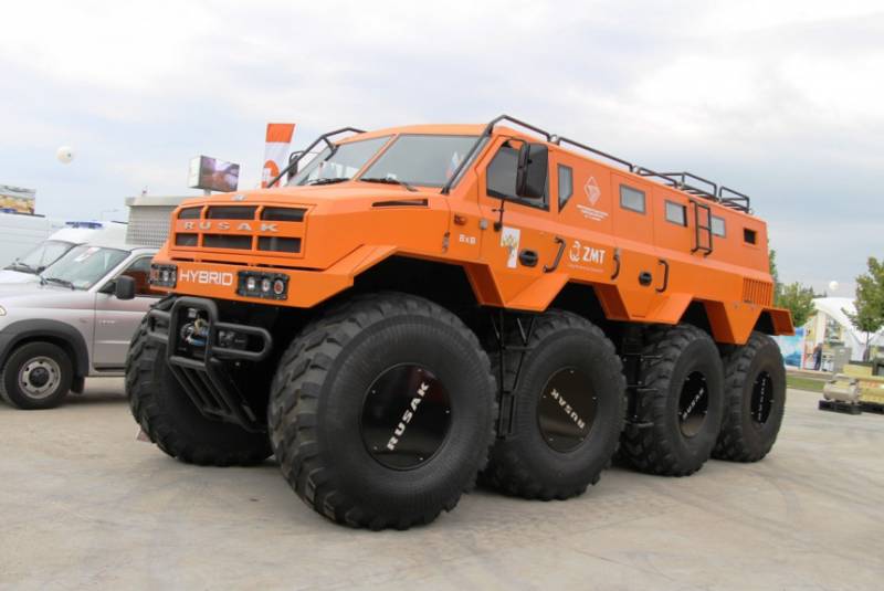 Пневмоходы для российской армии: ответ на арктические вызовы оружие