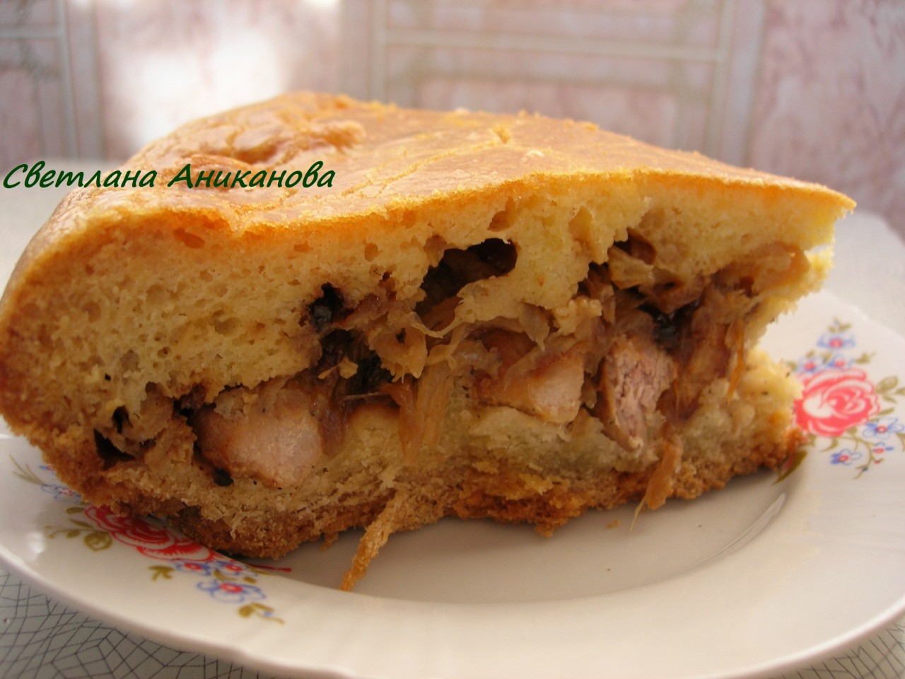 Мясной пирог "Бойкий старик" Мясной пирог "Бойкий старик"