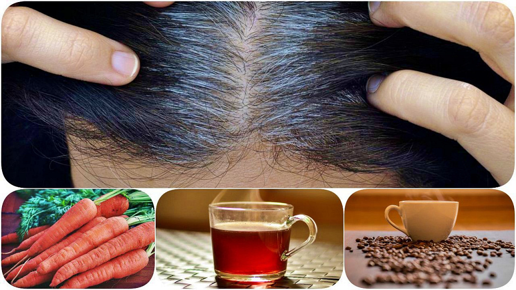 Как сделать волосы темнее чаем или кофе