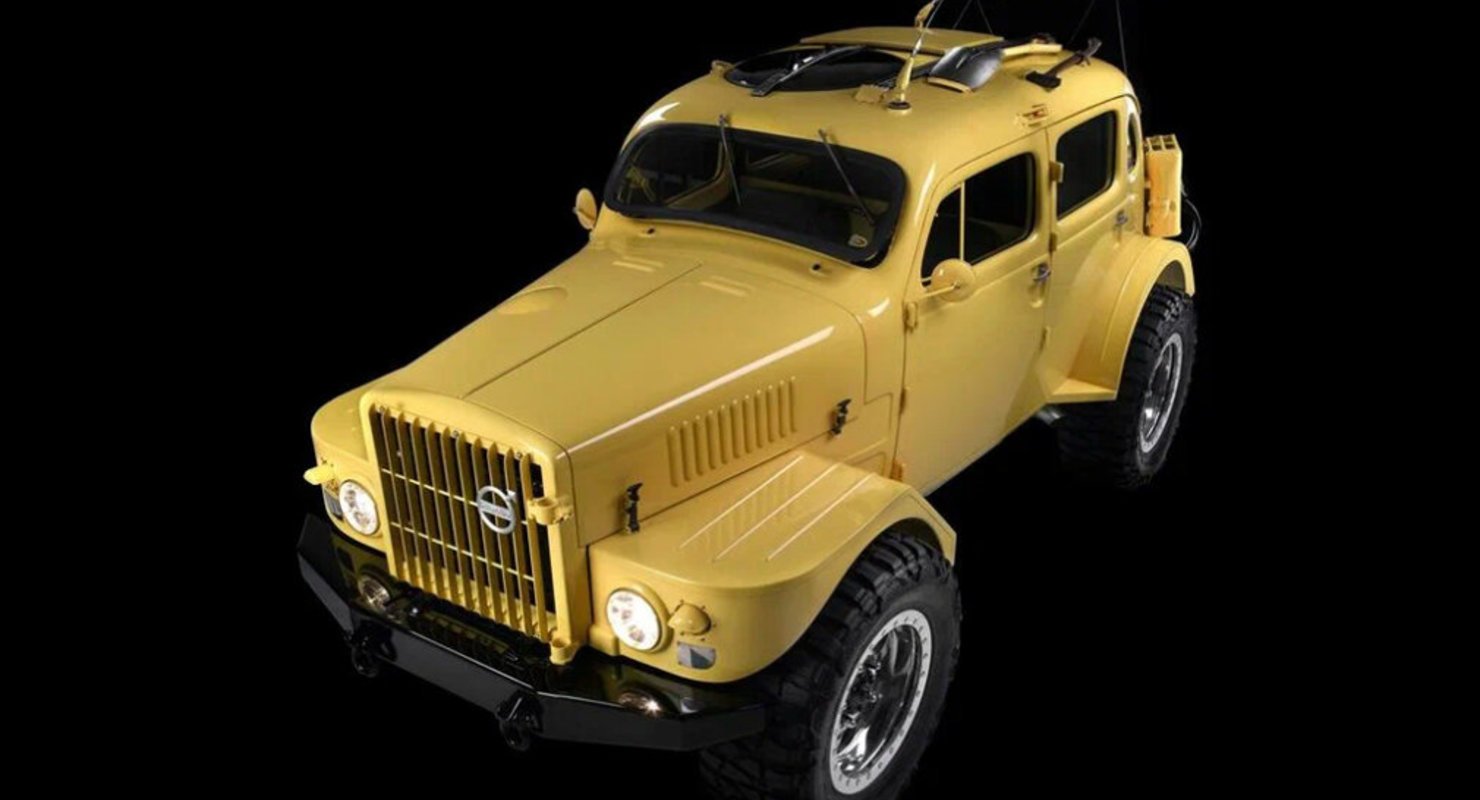 Старенький армейский Volvo ТР21 будет продан на аукционе