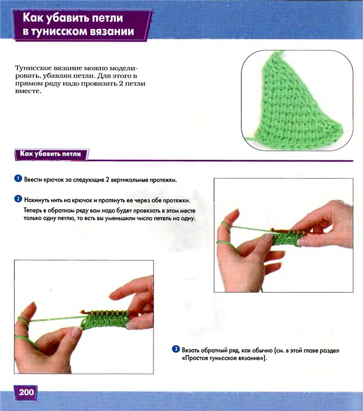 Тунисское вязание крючком для начинающих схемы с подробным описанием следков
