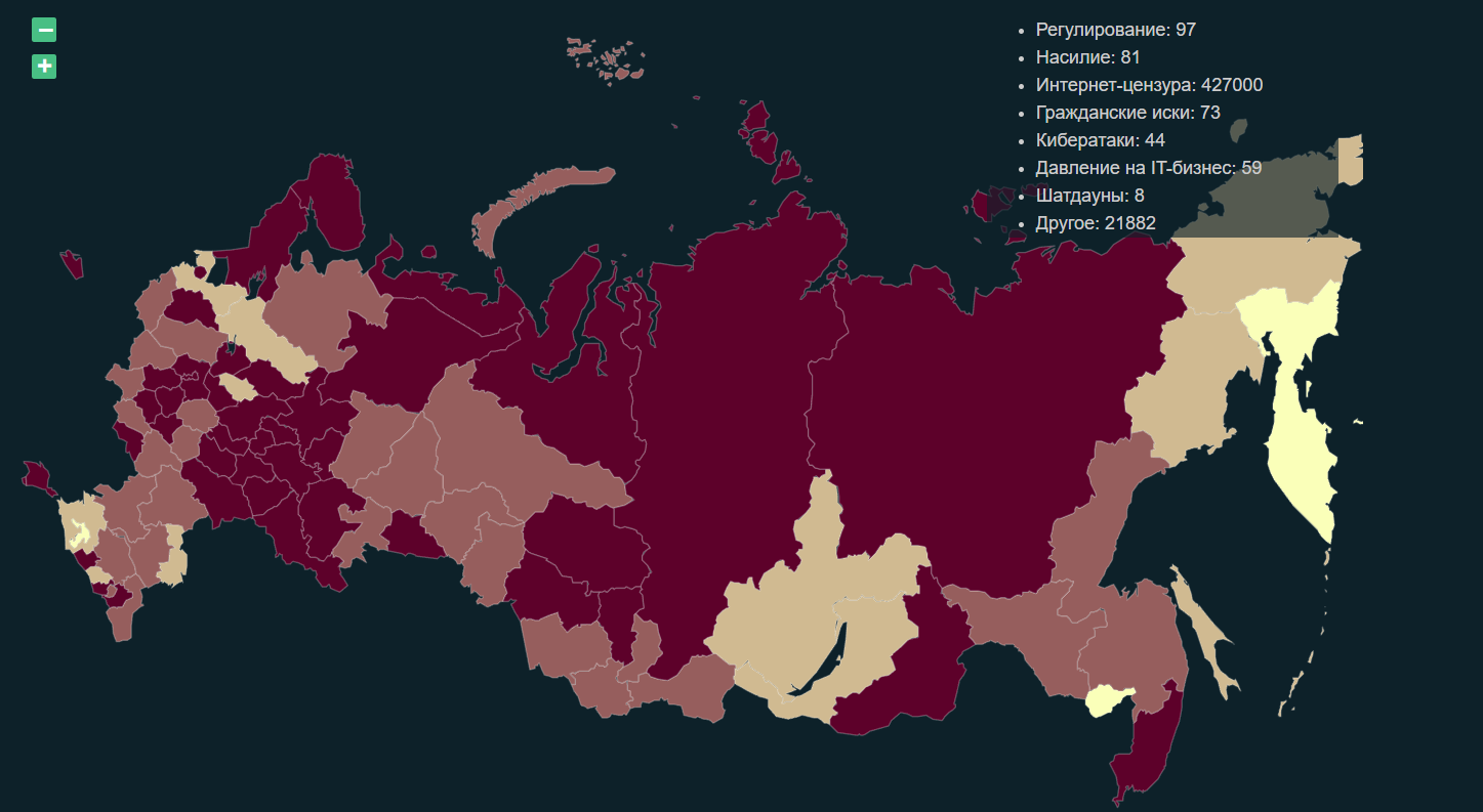 Project russia интерактивная карта