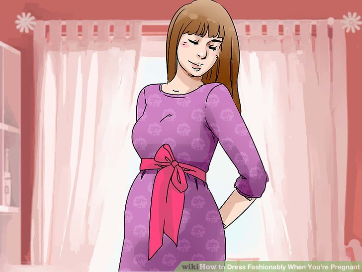 Image titled Dress when Pregnant Step 4