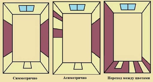 Как поклеить обои двух видов