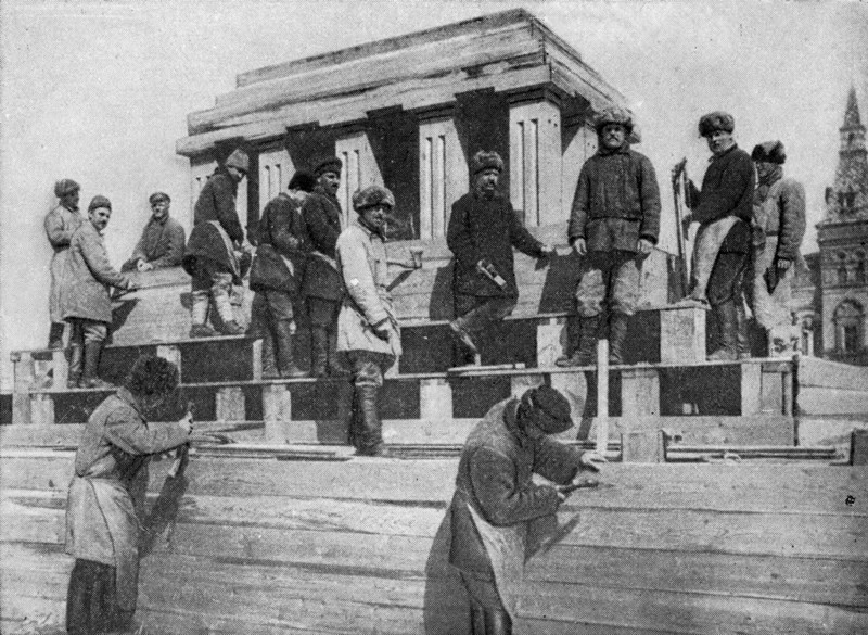 История мавзолея В.И. Ленина история, ленин, мавзолей, строительство
