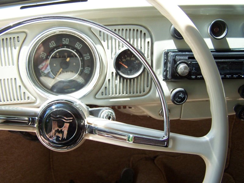 Интересный пикап Volkswagen Beetle 1969 авто,ретро