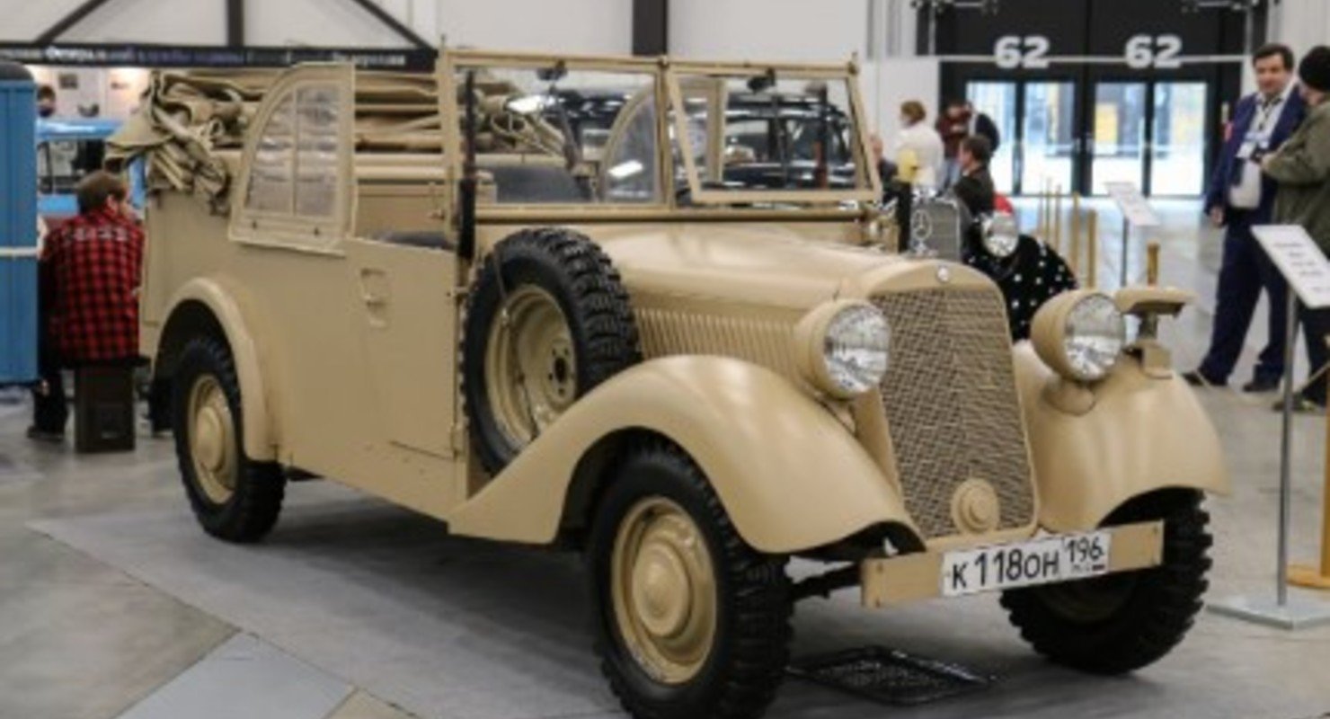 Mercedes-Benz 170 VK: Первый массовый Kübelwagen, идеально восстановленный в России