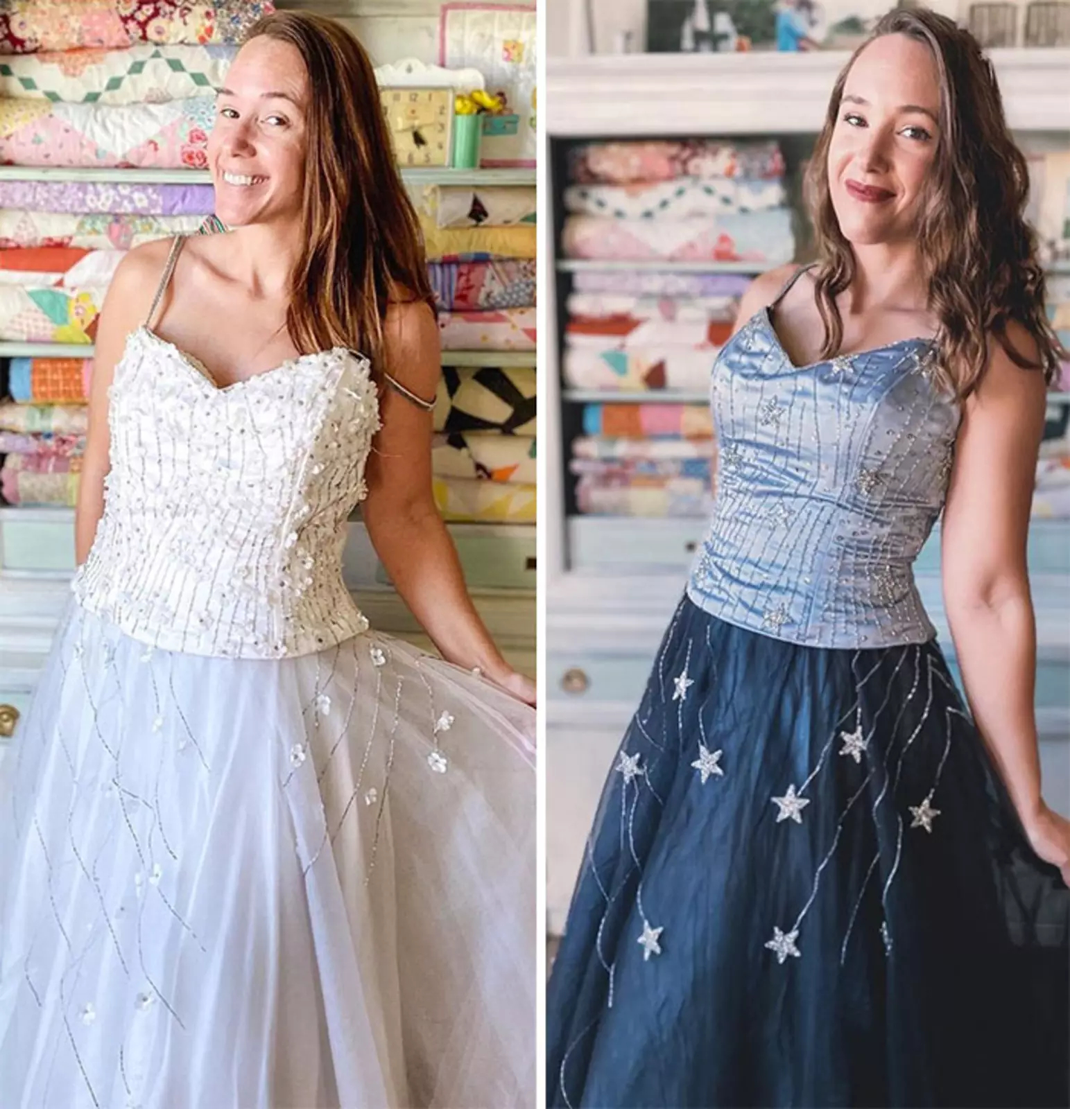 До и после: 10+ старых вещей, получивших шанс на вторую жизнь идеи и вжохновение,мода,одежда,шитье