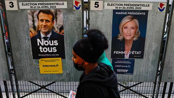 Согласно опросу, 14% французов считают, что выборы могут быть сфальсифицированы