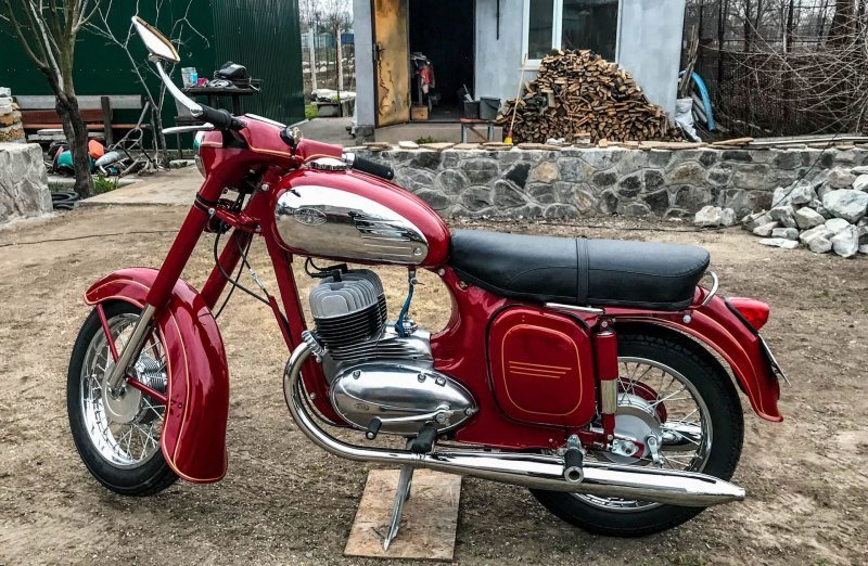 Ява 350 typ 360: проект реставрации "Старушки" Ява 350 typ 360: проект реставрации "Старушки" мото