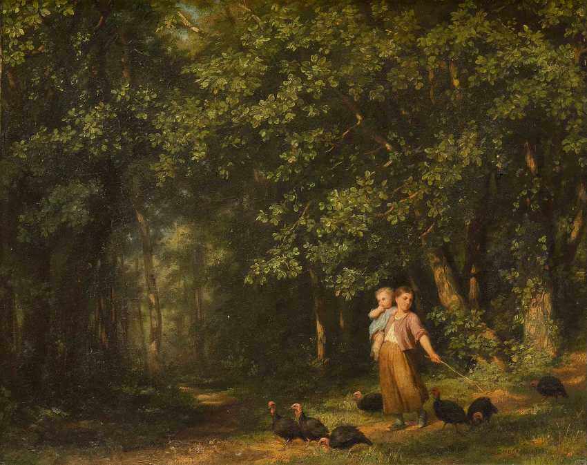 Художник Fritz Ebel (Фриц Эбель)