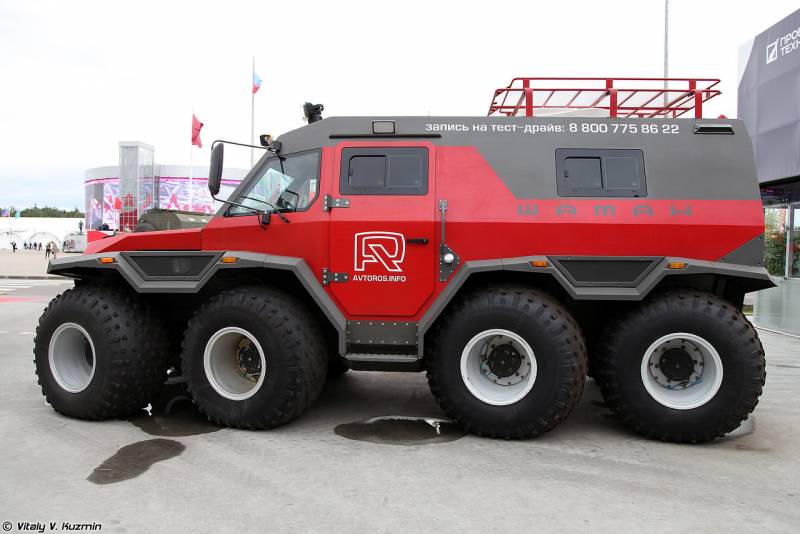 Пневмоходы для российской армии: ответ на арктические вызовы оружие