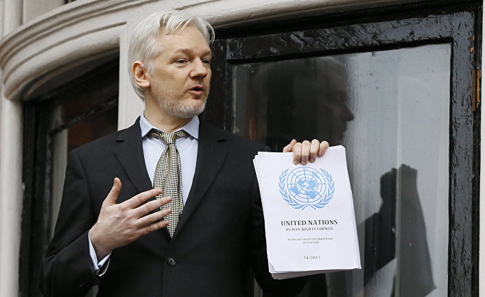 Основатель WikiLeaks Джулиан Ассанж Основатель WikiLeaks Джулиан Ассанж