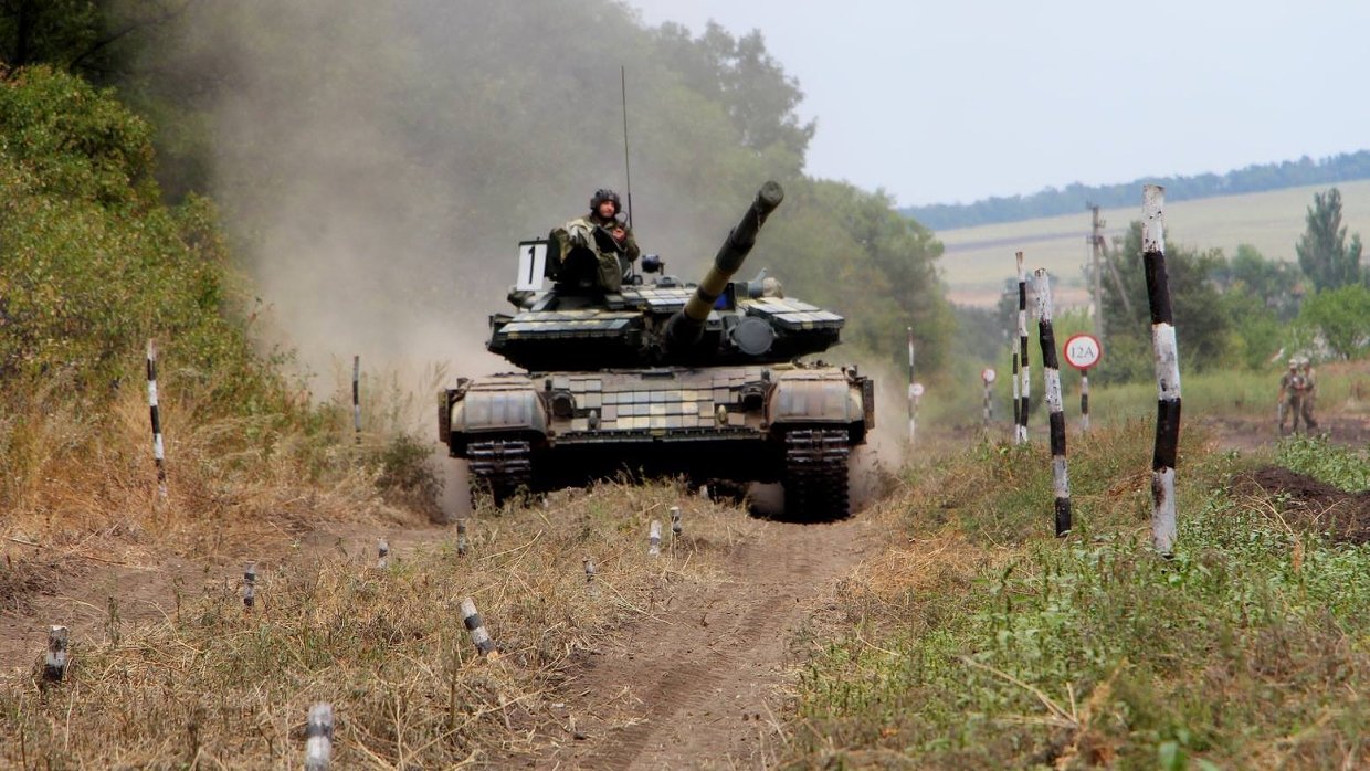 За неделю по 38 населенным пунктам Донбасса было выпущено около 700 артиллерийских и танковых снарядов