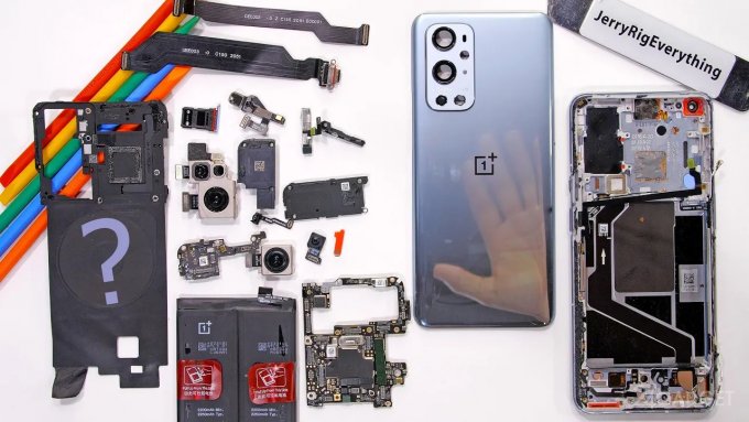 Зак Нельсон разобрал OnePlus 9 Pro и остался доволен