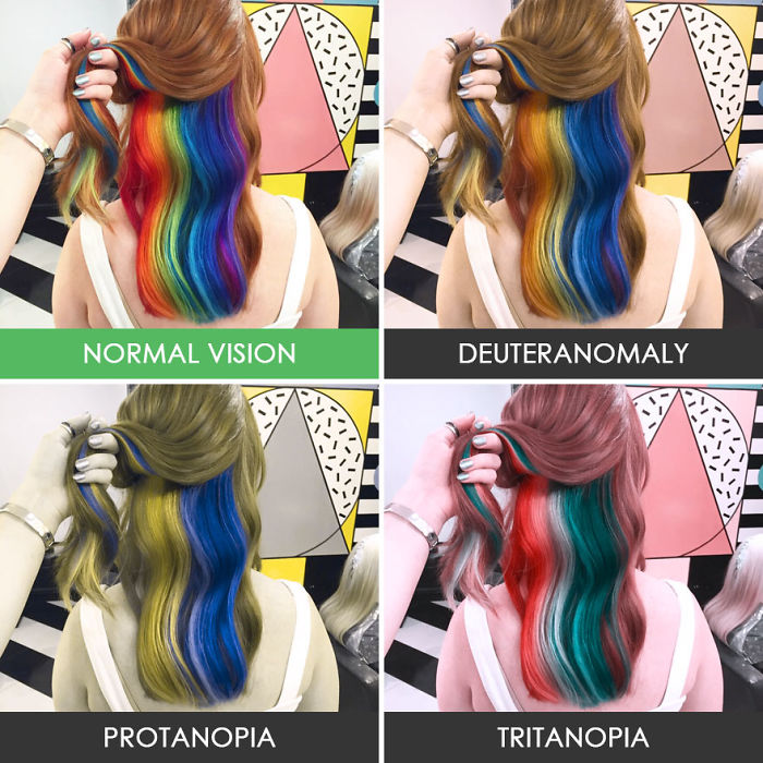 Rainbow Hair