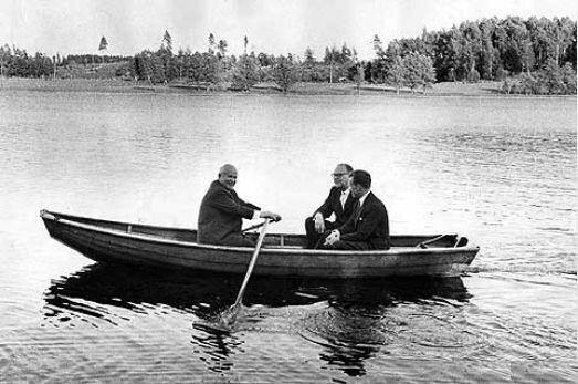 На западной доброте Хрущева можно было плыть, как на лодке. Что и сделал шведский премьер-министр в 1964 году.