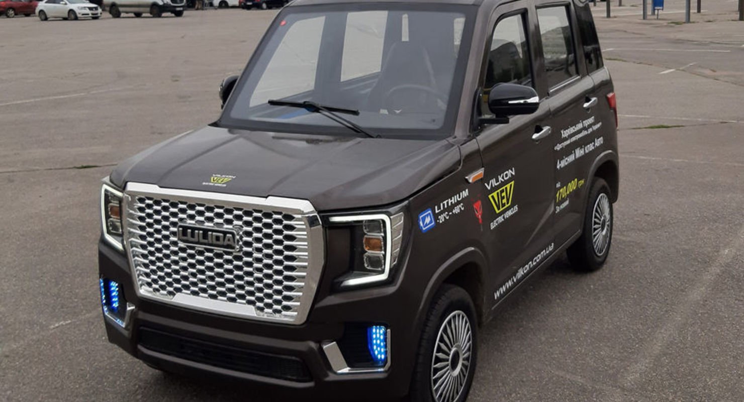 Украинский автопром представил свой первый электрокар