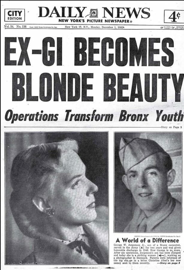 Солдат-американец вернулся домой из Европы миловидной блондинкой (1953 год) ...