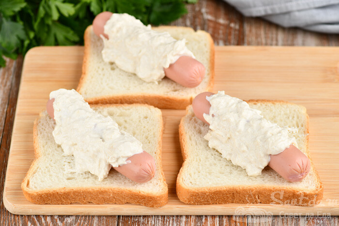 Блюда из сосисок, которые вас точно удивят способом приготовления кулинария,рецепты