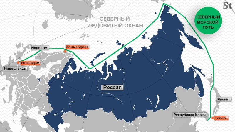 Северный морской путь: льды тают − напряженность растет Северный морской путь: льды тают − напряженность растет геополитика,россия